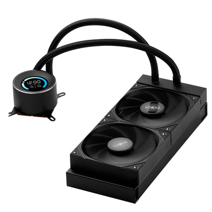 CPU Liquid Cooler AIO CPU Water Cooler with 120mm PWN Fans for Intel AMD