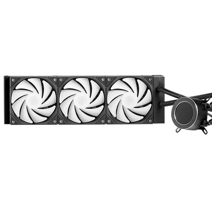 CPU liquid cooler AIO CPU water cooler with ARGB light and 3 PWN fans (120 mm)