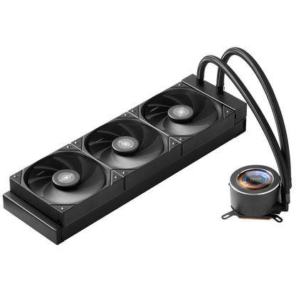 CPU Liquid Cooler AIO CPU Water Cooler with 3 PWN Fans (120mm) Intel AMD