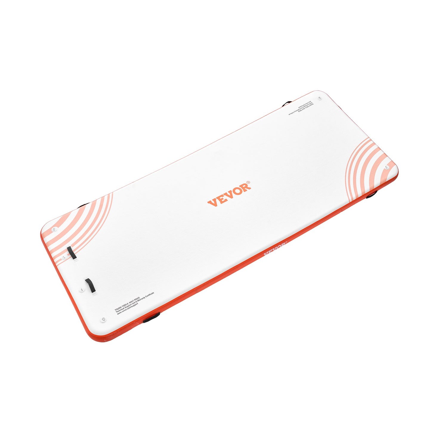 Inflatable Floating Dock, 15 x 6FT Inflatable Dock Platform, Non-Slip Water Floating Dock Mat with Portable Carry Bag and Detachable Ladder, Floating Platform Island Raft for Pool Beach Ocean