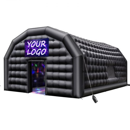 Portable Inflatable Nightclub Tent with Blower 29.5x19.7x13.1 feet for Party | EU
