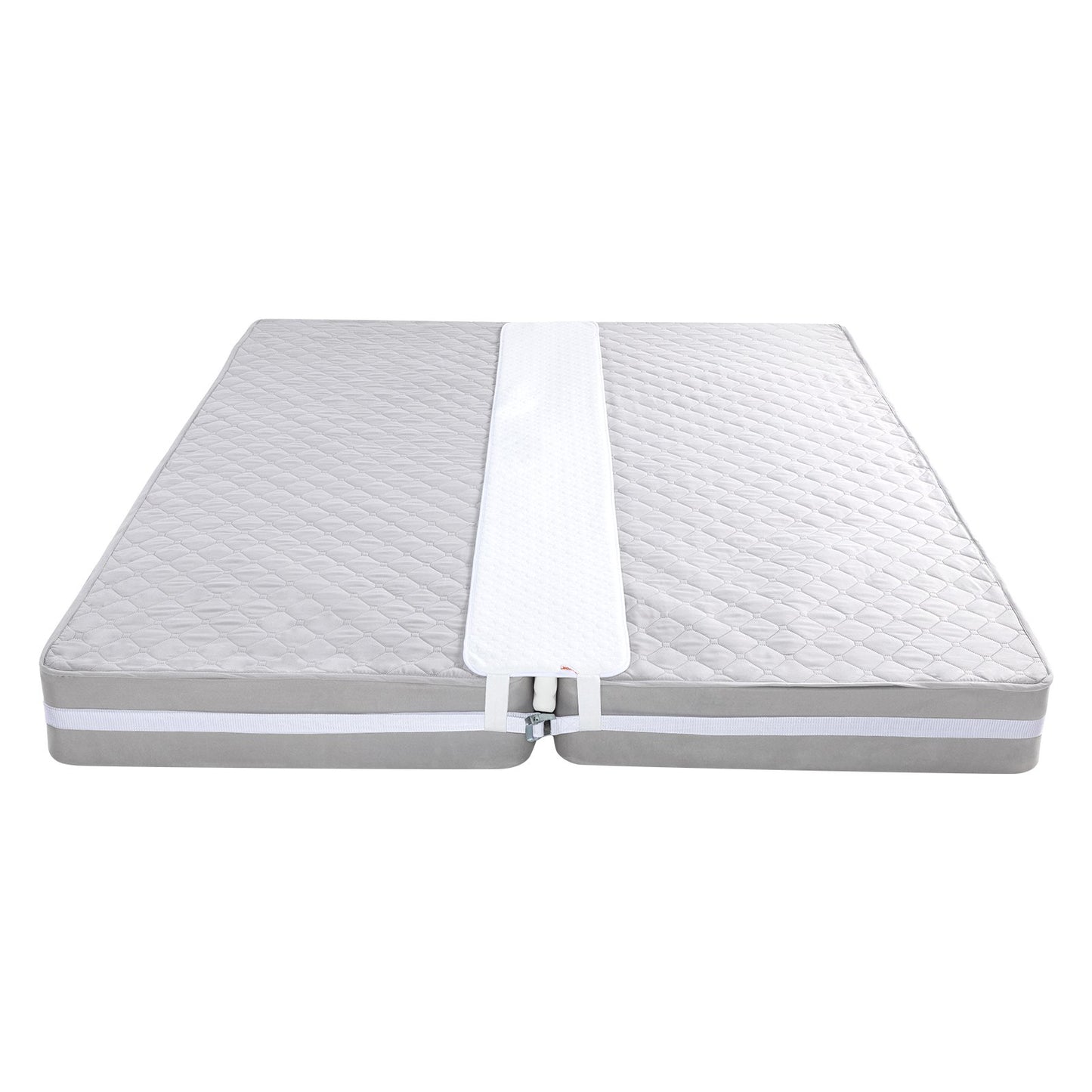 Bed Bridge King Bed Connector Kit Metallspänne & förvaringsväska 75" L x 12" W