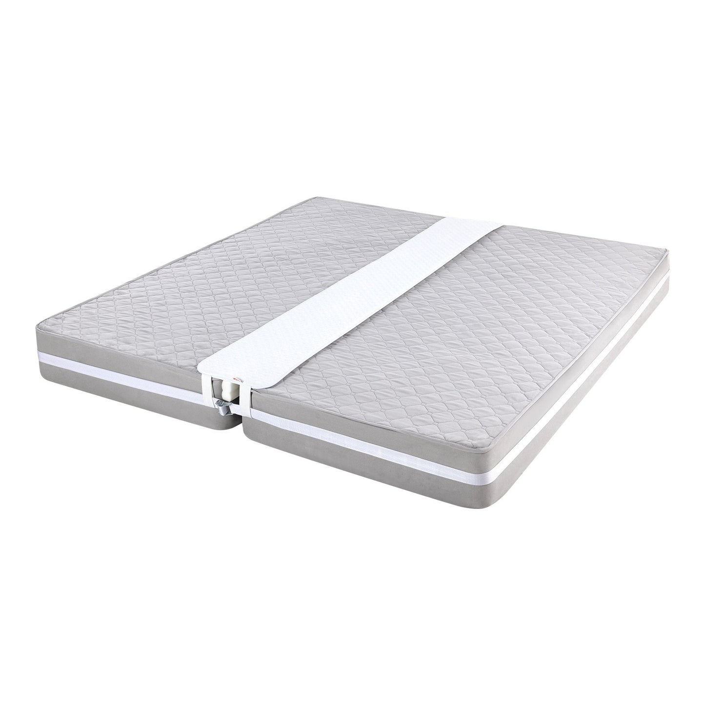 Bed Bridge King Bed Connector Kit Metallspänne & förvaringsväska 75" L x 12" W