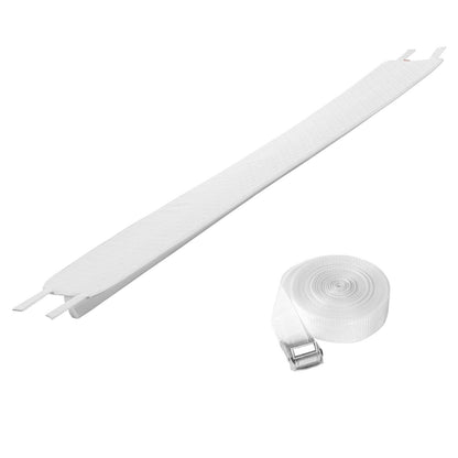 Bed Bridge King Bed Connector Kit Metallspänne & förvaringsväska 75" L x 12" W