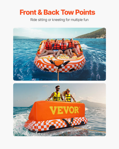 Tow hose for boating 1-4 drivers inflatable boat tubes and trailers