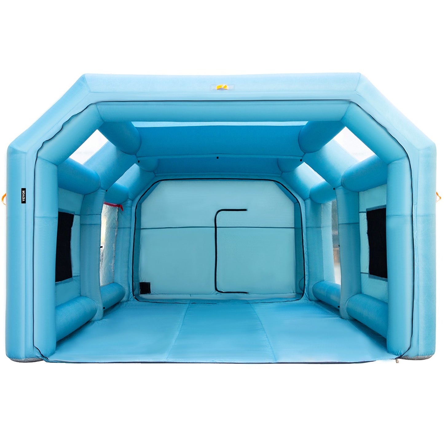Portable Inflatable Paint Booth, 20x10x8.2ft Inflatable Spray Booth, Car Paint Tent with Air Filter System and 2 Blowers, Upgraded Blow-up Spray Booth Tent, Car Paint Workstation, Motorcycle Garage