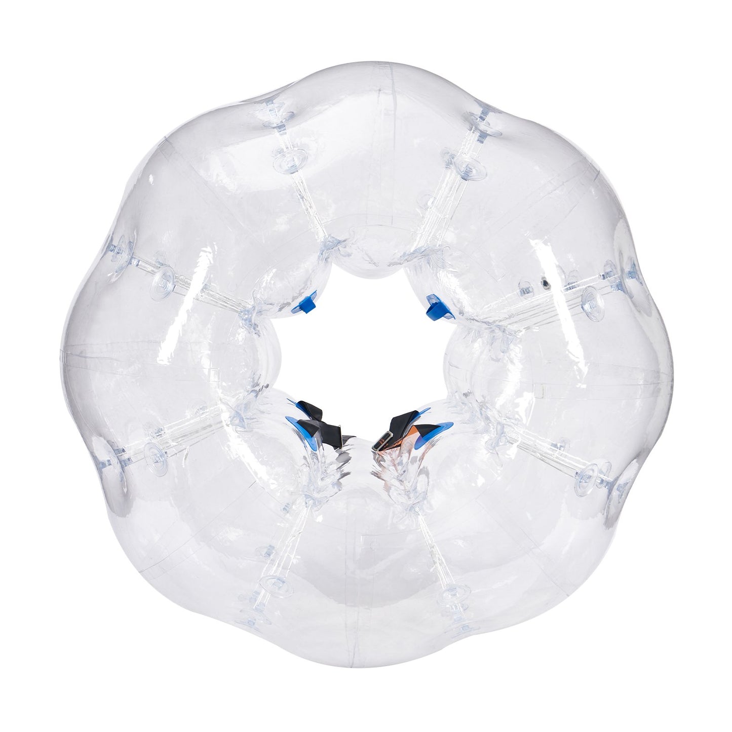 Uppblåsbar Bumper Ball 1-pack, 5FT/1,5 M Body Sumo Zorb Balls för tonåringar och vuxna, 0,8 mm tjocka PVC-bubblebollar för mänsklig hamster för utomhusspel för lagspel, Bumper Bopper-leksaker för trädgård, trädgård, park