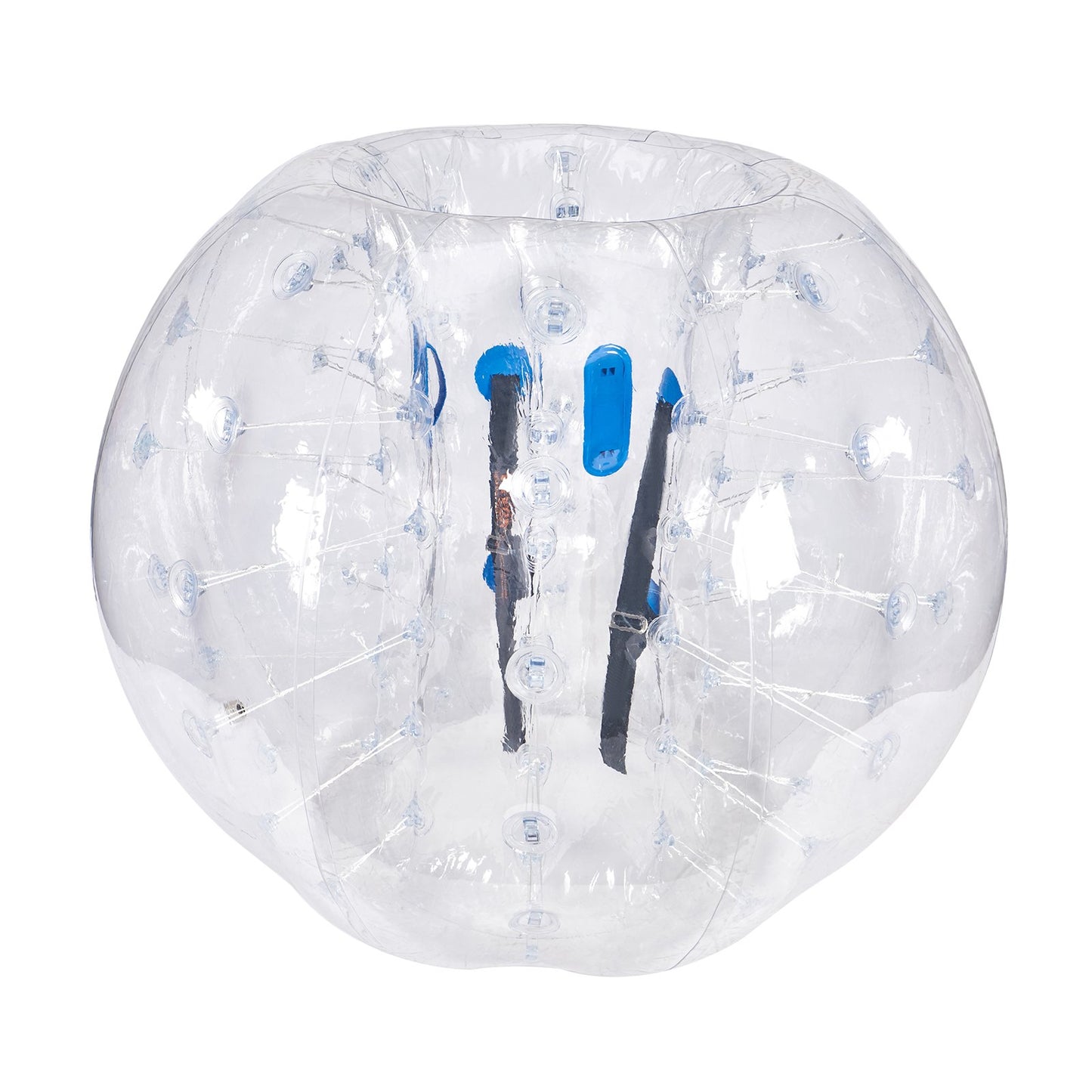 Uppblåsbar Bumper Ball 1-pack, 5FT/1,5 M Body Sumo Zorb Balls för tonåringar och vuxna, 0,8 mm tjocka PVC-bubblebollar för mänsklig hamster för utomhusspel för lagspel, Bumper Bopper-leksaker för trädgård, trädgård, park