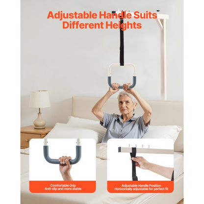 Trapeze bar for bed mobility 110 kg capacity freestanding trapeze bar | EU
