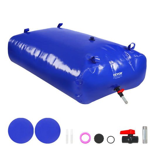Bärbar vattenlagringsblåsa 142,7 Gal 1000D PVC-hopfällbar vattentank