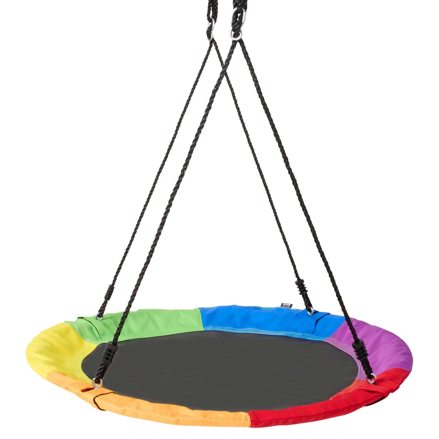 Tree Swing 40In Fat Swing 750lbs Weight Capacity 900D Oxford Multicolor