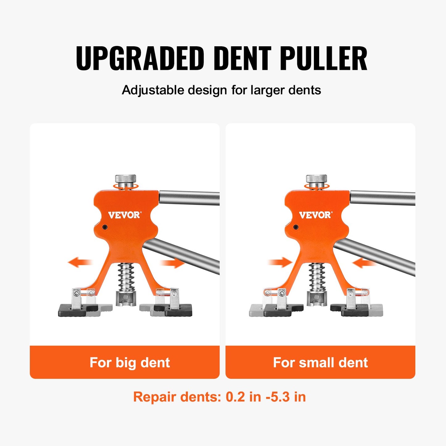 Car Kaross Dent Puller Bridge Lifter Tool Lackfri Hagel Remover Repair Kit