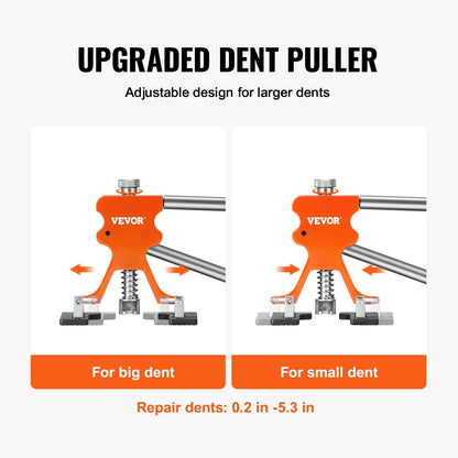 Car Kaross Dent Puller Bridge Lifter Tool Lackfri Hagel Remover Repair Kit