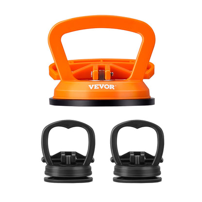 Dent Removal Kit, 3-pack sugkoppar, Dent Puller Handtagslyftare med handskar och trasa, lackfri bil bucklaborttagningsmedel för bilbucklor, glas, kakel, spegellyft och flyttning