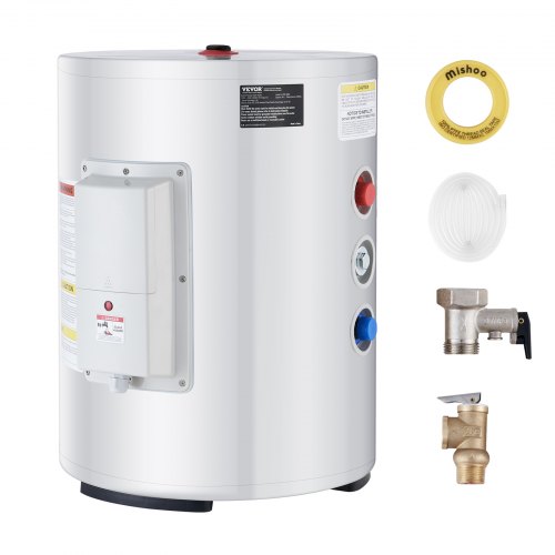 10 Gallon Electric Water Heater Instant Hot 1.6Kw LED Display for Shower | EU