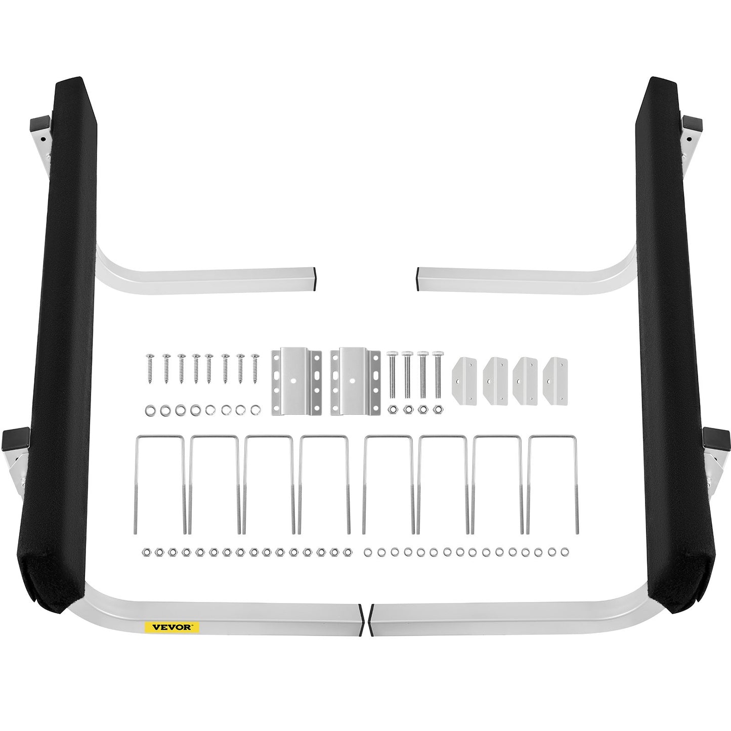 Boat Trailer Guide-on 45" π-form Trailer Guide på m/matta vadderade brädor