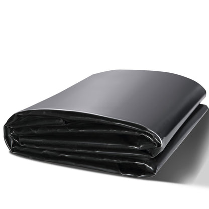 Pond Liner, 30 x 35 ft 45 mil Thickness, Flexible EPDM Material Pond Skin, Easy-to-Cut Underlay for Fish or Koi Ponds, Water Features, Waterfall Base, Fountains, Water Gardens, Black