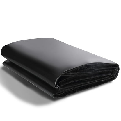 Pond Liner, 30 x 35 ft 45 mil Thickness, Flexible EPDM Material Pond Skin, Easy-to-Cut Underlay for Fish or Koi Ponds, Water Features, Waterfall Base, Fountains, Water Gardens, Black
