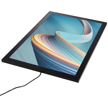 Bildram Affischram LED Ljuslåda 556x352mm Filmaffischer Svart