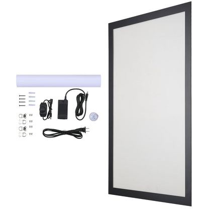 Bildram Affischram LED Ljuslåda 556x352mm Filmaffischer Svart