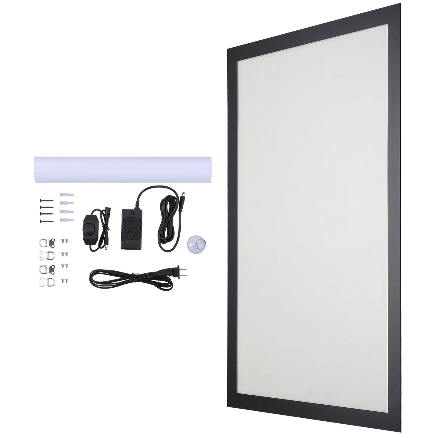 Bildram Affischram LED-ljuslåda 610x914mm Filmaffischer Svart