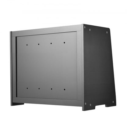 Double Layered Bread Box for Kitchen Countertop Bamboo Storage Box Bread Box