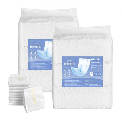 Engångsblöjor för hanhundar Superabsorberande blöjor för hanhundar XS 144 st