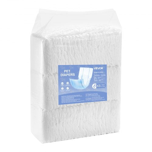 Engångsblöjor för hanhundar Superabsorberande blöjor för hanhundar XS 144 st