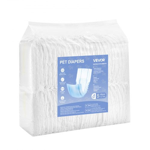Engångsblöjor för hanhundar Superabsorberande blöjor för hanhundar Storlek S 96
