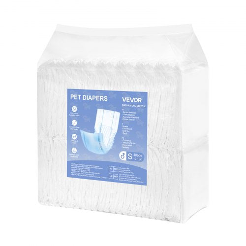 Engångsblöjor för hanhundar Superabsorberande blöjor för hanhundar Storlek S 96