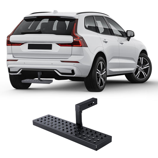 Hitch Step för 2" mottagare Universal Trailer Bogsering Bakre stötfångare Stål