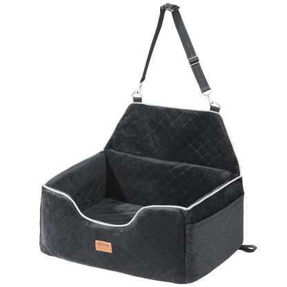 Dog Booster Car Seat Pet Car Seat for Medium Large Dog up to 55 lbs Black