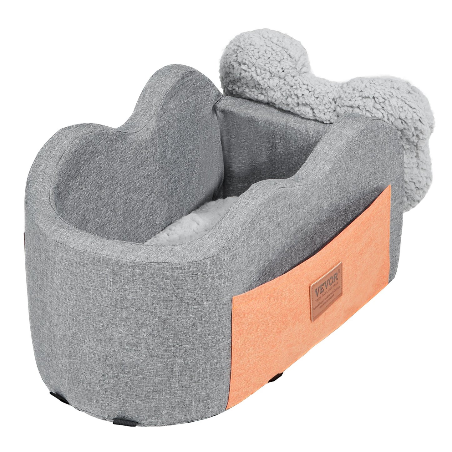 Center Console Dog Car Seat Hund Booster Car Seat för liten hund 8 lbs