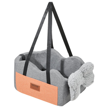 Center Console Dog Car Seat Hund Booster Car Seat för liten hund 8 lbs
