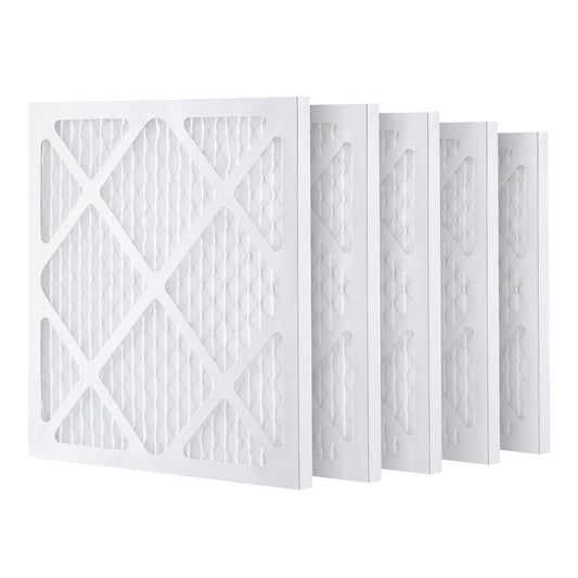 Skyddande förfilter, 5-pack, 15,75'' x 15,75'' luftfilterbyte, högeffektiva steg 1-filter kompatibla med BlueDri & -skrubber, luftrenare, utrustning för återställande av vattenskador