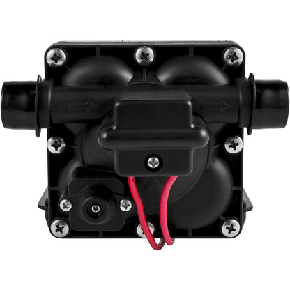 Färskvattenpump, 12 V självsugande sprutpump, 3 GPM RV vattenpump, med tryckbrytare 55 PSI självsugande vattenpump, löstagbar sil 12V membranpump för RV Camper Marine Boat Lawn