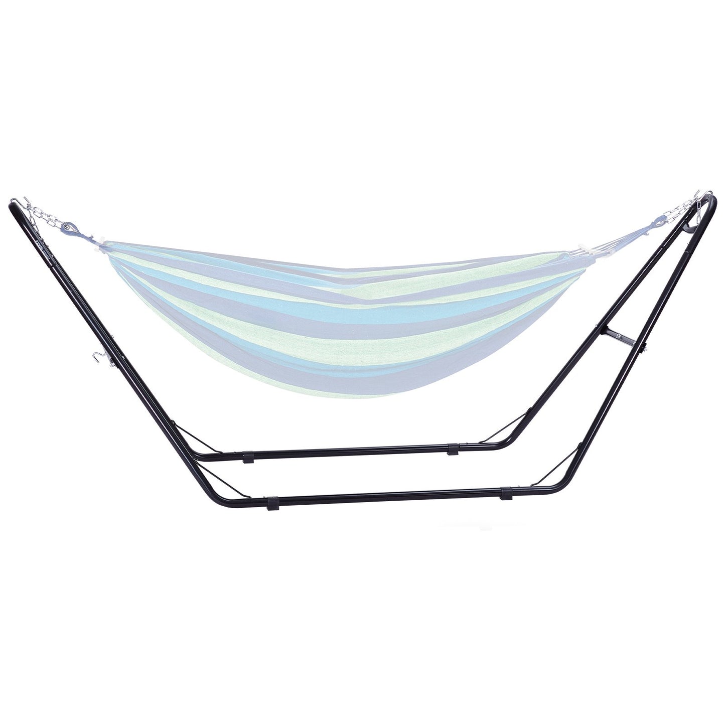 Steel Hammock Stand 550 lbs Capacity Hammock Frame Fits 8-13 ft Hammocks