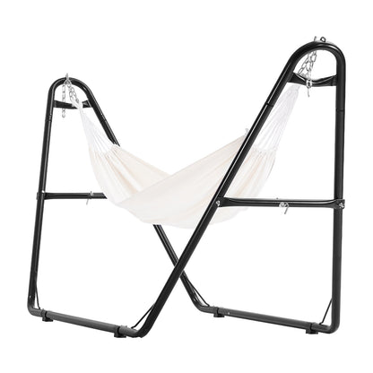 Steel Hammock Stand 550 lbs Capacity Hammock Frame Fits 8-13 ft Hammocks
