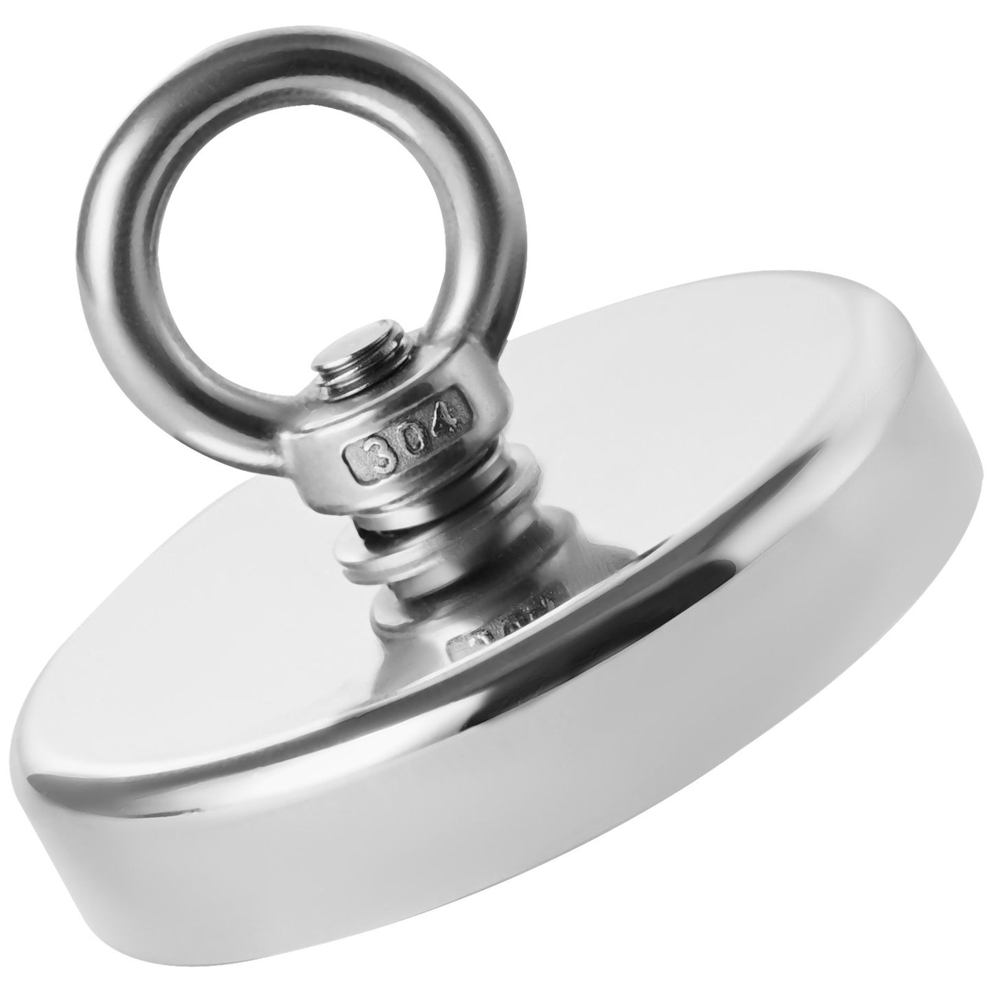 Fishing Magnet Strong Heavy Duty Rare Earth Neodymium Pull Force 1000 LBS