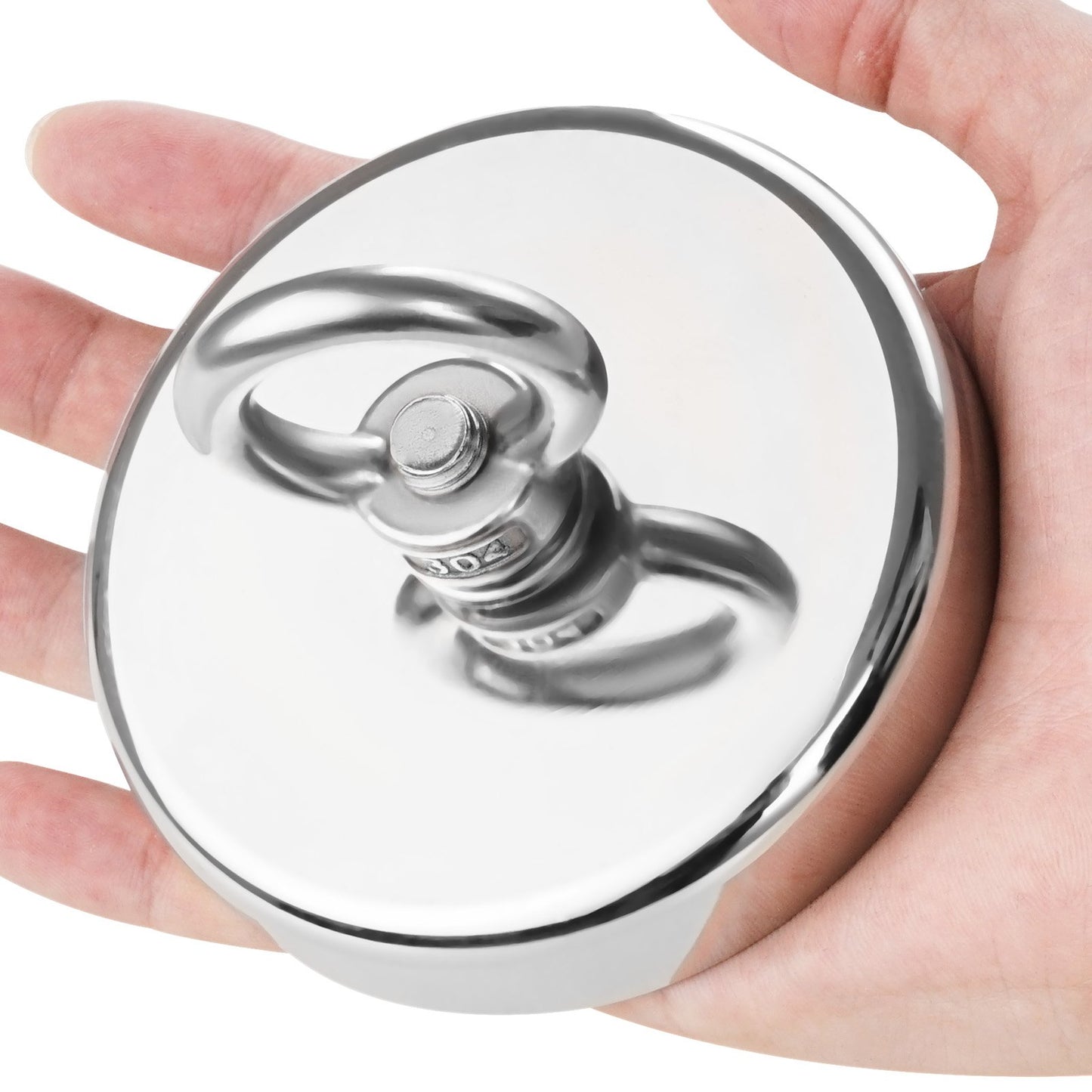 Fishing Magnet Strong Heavy Duty Rare Earth Neodymium Pull Force 1000 LBS