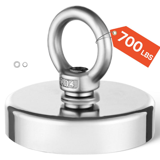 Fiskemagnet Stark Heavy Duty Rare Earth Neodymium Pull Force 700 LBS