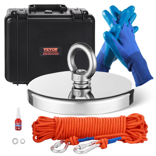 2000 £ Starke Angeln Magnet Kit Einseitig Traktion Seil Karabiner
