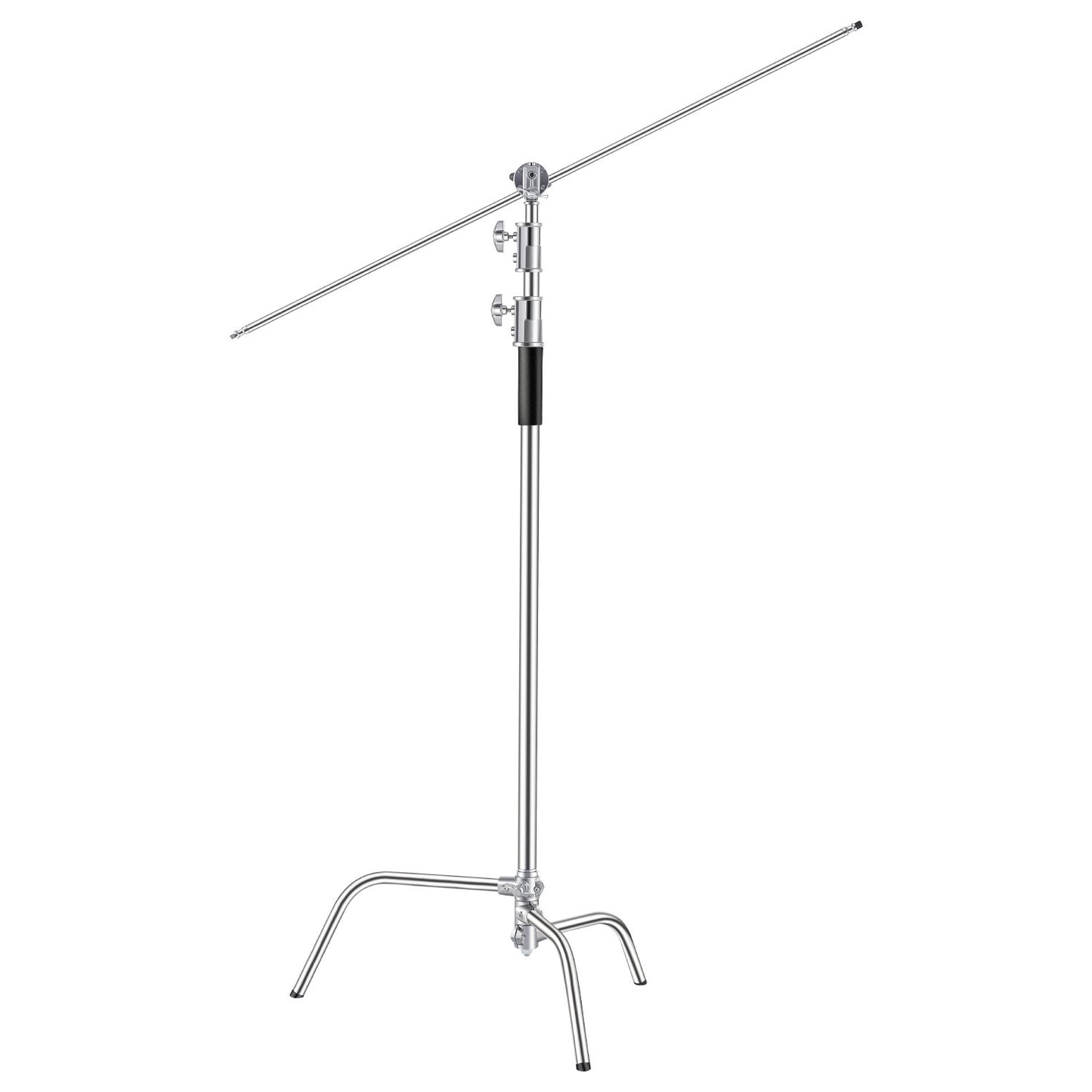 C stativ Max höjd 10,83 fot/330 cm rostfritt stål fotoljusstativ