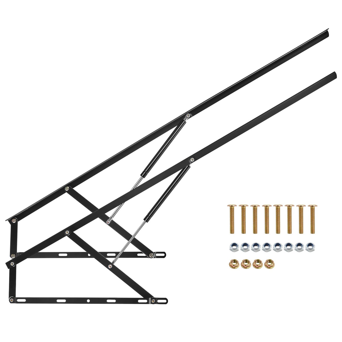 Bed lift 59x79 in compatible bed size 309 lbs Load DIY wall bed hardware