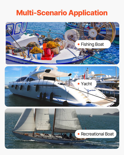 Livewell Pump for Boat 12V 1600GPH Livewell Aeration Pump Straight 2 Inlets