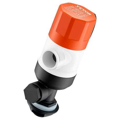 Livewell Pump for Boat 12V 500 GPH Livewell Aeration Pump Straight 2 Inlets