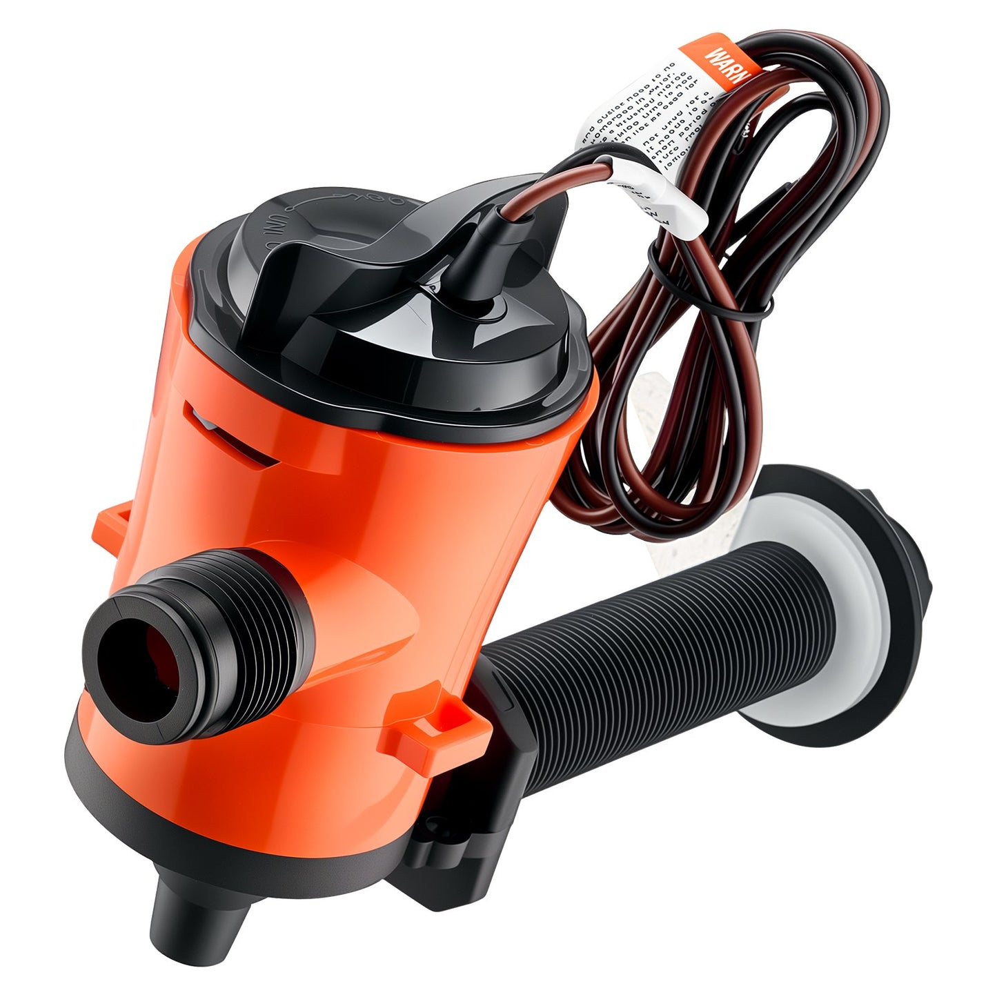 Livewell-pump för båt 12V 800 GPH 90°Livewell-luftningspump Baitwell-pump