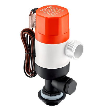 Livewell-pump för båt 12V 800 GPH Livewell-luftningspump Rak 2 inlopp