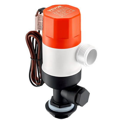 Livewell-pump för båt 12V 800 GPH Livewell-luftningspump Rak 2 inlopp