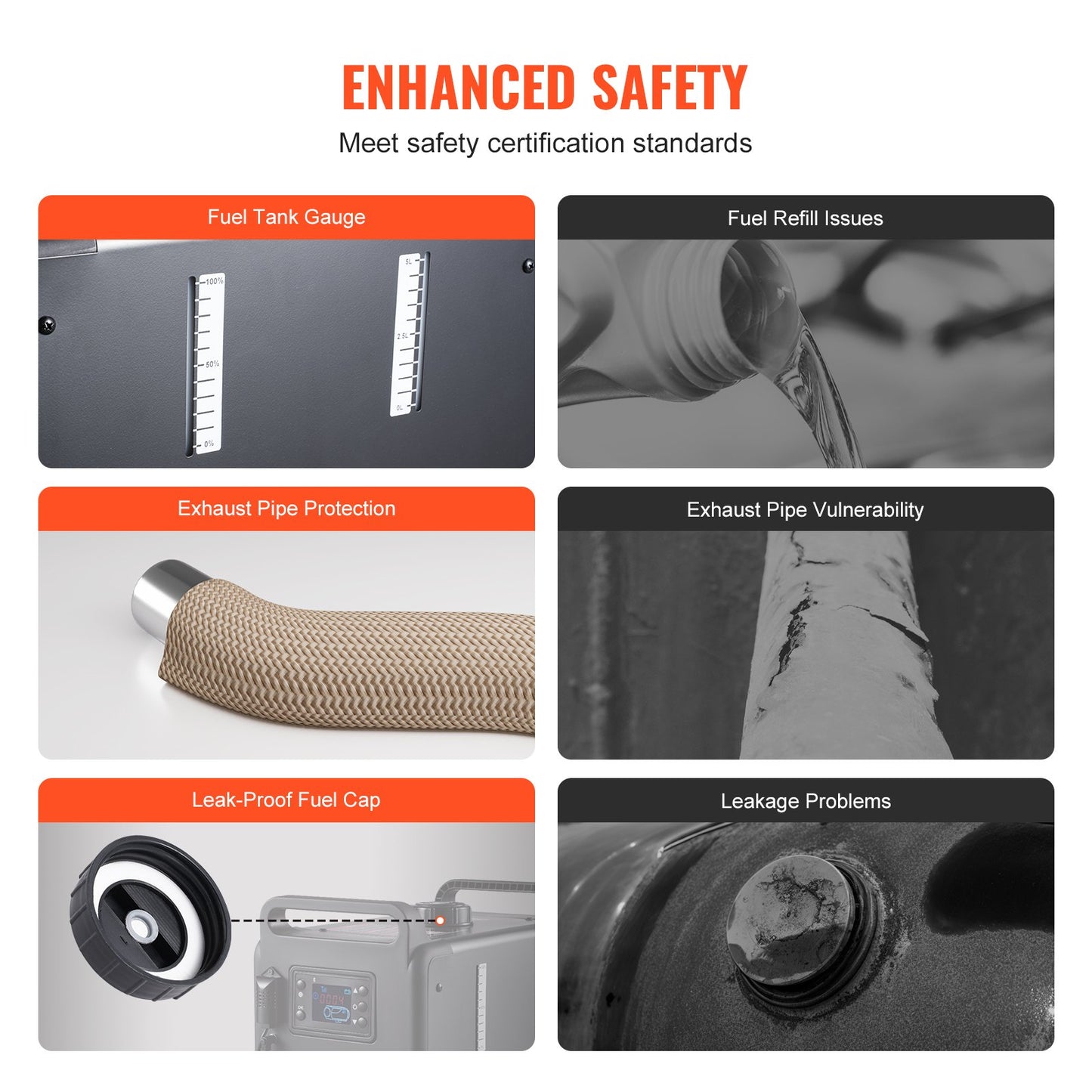 Dieselluftvärmare Dieselvärmare 12V/24V 8KW Bluetooth APP Styrfordon